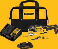 DEWALT 20V MAX XR Oscillating Tool Kit 3-Speed