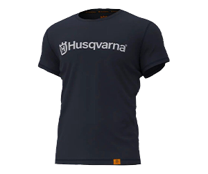 Husqvarna Dygn Vulcan short-sleeve t-shirt in black