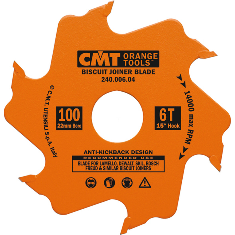 CMT - 241.008.04 Biscuit Joiner Saw Blade